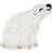 Sass & Belle Nanook Polar Bear Rug 21.3x22.4"