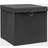 vidaXL With Lid Storage Box