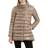 Hernö Amelia Stand Collar Down Coat - Taupe