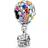 Pandora Disney Pixar's Up House & Balloons Charm - Silver/Multicolour