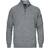 Oscar Jacobson Patton Half Zip Sweater - Light Gray
