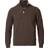 Gran sasso Wool/Cashmere Half Zip Brown