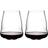 Riedel Stemless Wings Pinot Rødvinsglas 62cl 2stk