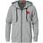 HUGO BOSS Daple Full Zip Hoodie - Medium Grey