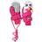 Barts Kids Nylon 3D Mitts - Roze