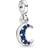 Pandora My Moon Micro Dangle Charm - Silver/Blue