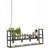 QAZQA Cage Rack Ceiling Flush Light 101.5cm