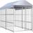 vidaXL Dog Farm for Outdoor Use with Roo