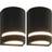 vidaXL Half-Round Wall light 2pcs