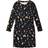 Soft Gallery Vigdis Mural AOP Dress - Jet Black (SG939)