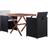 vidaXL 43902 Caféset, 1 Bord inkl. 2 Stolar