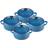 Le Creuset Mini with lid 4 Parts 0.25 L 10 cm