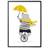 XO Posters Mr Bear On Unicycle 50x70cm