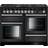 Rangemaster EDL110DFFCB/C Encore Deluxe 110cm Dual Fuel Charcoal Black