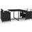 vidaXL 43898 Matgrupp, 1 Bord inkl. 8 Stolar