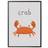 XO Posters Crab Poster