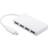 MicroConnect USB C-4xUSB A M-F Adapter