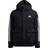 adidas Utilitas 3-Stripes Hooded Jacket Unisex - Black