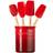 Le Creuset Craft Utensil Set with Bestikholder 5stk