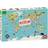 Vilac World Map Ingela Pa 500 Pieces