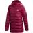 Adidas Essentials Light Down Hooded Parka - Power Berry