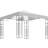 vidaXL Pavilion with LED Light Chains 3x3 m