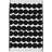 Marimekko Räsymatto Gästhandduk Svart (50x30cm)