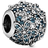 Pandora Pavé Daisy Flower Charm - Silver/Blue/Transparent
