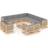 vidaXL 3077019 Loungeset, 1 Bord inkl. 13 Soffor