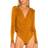 Free People Turnt Bodysuit - Honey Ginger