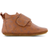 Wheat Dakota Print Indoor Shoe - Cognac Leaves