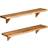 vidaXL - Wall Shelf 90cm 2pcs