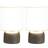 vidaXL Column Shaped 2-pack Bordslampa 25cm 2st