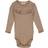 Wheat Rib Ruffle Body L/S - Khaki Melange (9108e-007-3204)