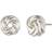 Lauren Ralph Lauren Knot Stud Earrings - Silver