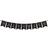 PartyDeco Garlands Halloween Black