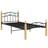 vidaXL Bed Frame Metal Solid 90cm 90x200cm