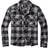 Brandit Checkered Shirt - Black/Charcoal