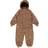 Wheat Miko Tech Snowsuit - Maroon Flowers (7052e-921R-2753)