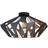 Carlton 6 Ceiling Flush Light ∅ 47cm
