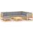vidaXL 3076759 Loungeset, 1 Bord inkl. 6 Soffor