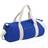 BagBase Plain Varsity Duffle Bag - Bright Royal/Off White