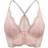 Gossard Superboost Lace Deep V Bralet - Ballet Pink Silver