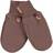 Mikk-Line Wool Fleece Mittens - Marron (9315)