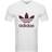 adidas Adicolor Classics Trefoil T-shirt - White/Victory Crimson