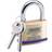 Draper Solid Brass 50mm Padlock 64162