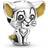 Pandora Disney Simba Charm - Silver/Brown/Black