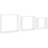 vidaXL - Wall Shelf 10cm 3pcs