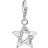 Thomas Sabo Charm Club Star Charm Pendant - Silver/Transparent