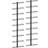 vidaXL 289562 Wine Rack 24x95.4cm 2pcs